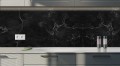 Samoprzylepny panel panele PCV na ścianę czarny marmur marble black