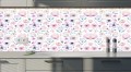 PANELE PCV SAMOPRZYLEPNE NA SCIANĘ Wzór Kwiaty Delikatne KWIATY Floral 