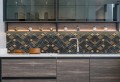 Samoprzylepny panel panele PCV na ścianę GLAMOUR elegancka geometria