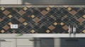 Samoprzylepny panel panele PCV na ścianę GLAMOUR elegancka geometria