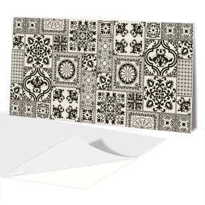 PANELE PCV SAMOPRZYLEPNE NA SCIANĘ Wzór Turecki Patchwork 