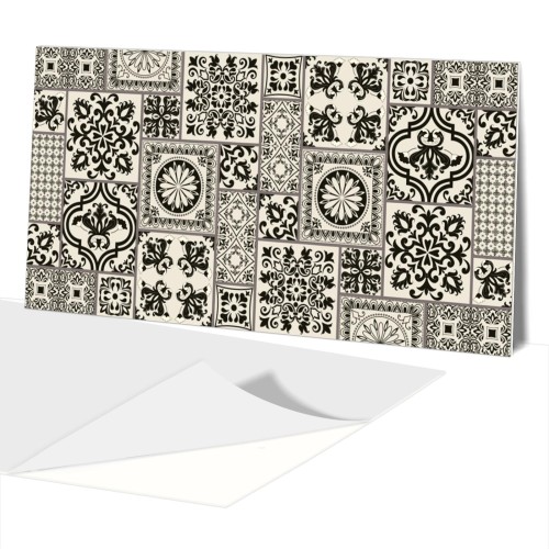 PANELE PCV SAMOPRZYLEPNE NA SCIANĘ Wzór Turecki Patchwork 
