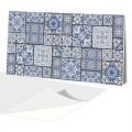 PANELE PCV SAMOPRZYLEPNE NA SCIANĘ patchwork kafelki kwiaty