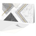 NOWOCZENY PANEL PCV SAMOPRZYLEPNY elegancki kamień złoto biały marmur