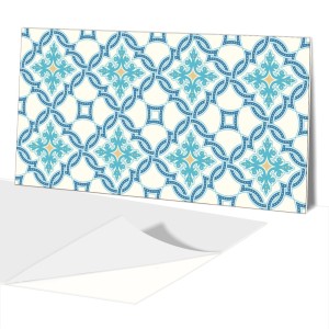 Samoprzylepny panel panele PCV na ścianę Geometryczne Azulejos