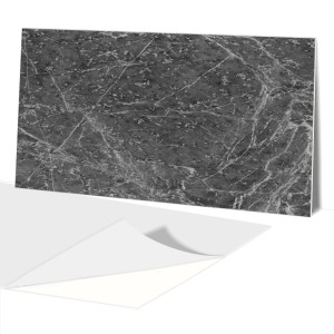 Samoprzylepny panel panele PCV na ścianę GRAFITOWY KAMIEŃ MARMUR