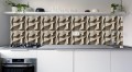 NOWOCZENY PANEL ŚCIENY SAMOPRZYLEPNY PCV Betonowe Elementy 3D