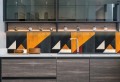 Panel ścienny pcv samoprzylepny nowoczesny geometryczny wzór kolor