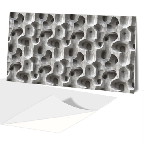 Panel pcv samoprzylepny na ścianę NOWOCZESNY BETON 3D