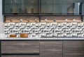 PANEL PCV beton architektoniczny kostki 3D nowoczesny wzór