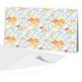 PANEL PCV SAMOPRZYLEPNY na ścianę NOWOCZESNY WZÓR pastel geometria