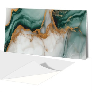 PANEL PCV SAMOPRZYLEPNY WINYLOWY Marmur zieleń Tekstura Glamour
