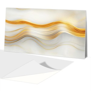 PANEL PCV SAMOPRZYLEPNY WINYLOWY delikatna złota fala 