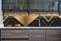 Samoprzylepny panel PCV na ścianę winylowy ELEGANCKI CZARNY MINIMALIZM