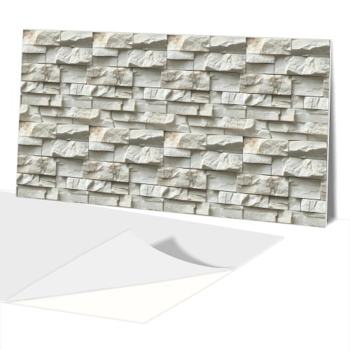 Samoprzylepny panel PCV winylowy kamienie JASNA CEGŁA