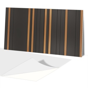 Panel PCV na ścianę SAMOPRZYLEPNY WINYL nowoczesne lamele 
