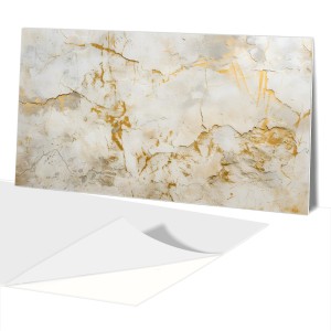 Panel PCV na ścianę SAMOPRZYLEPNY WINYL złoty marmur kemień