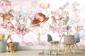 FOTOTAPETA dla dziewczynki Baletnice i Magiczna Karuzela z konikami