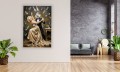 Obraz Canvas Królik Bugs i Marilyn Monroe - Obraz Pop Art w Złocie – Edycja Premium | Biznes i Motywacja