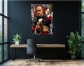 obraz Ojciec Chrzestny The World Is Yours Pop Art Graffiti – Edycja Premium | Biznes i Motywacja