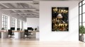  Obraz Sknerus Pop Art Motywacja Biuro Walcz Kaczka no luck no hustle – Edycja Premium | Biznes i Motywacja