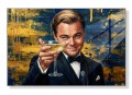  obraz wielki gatsby toast LEonardo di caprio – Edycja Premium | Biznes i Motywacja