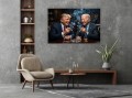 obraz Trump and Biden Smoking Cygara Whisky Gabinet Gentleman Club – Edycja Premium | Biznes i Motywacja