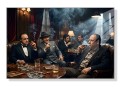  obraz gangster clubz ikonami kina soprano ojciec chrzestny Mafia Gentleman Club – Edycja Premium | Biznes i Motywacja