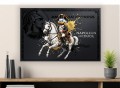  Obraz Pop Art - Kaczor Donald Napoleon - Amex Black Card Edition - Ekskluzywny Loft – Edycja Premium | Biznes i Motywacja