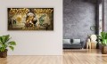  Obraz Pop Art - Kaczor Donald Napoleon - Amex Black Card Edition - Ekskluzywny Loft – Edycja Premium | Biznes i Motywacja (1)