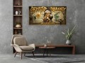  Obraz Pop Art - Kaczor Donald Napoleon - Amex Black Card Edition - Ekskluzywny Loft – Edycja Premium | Biznes i Motywacja (1)