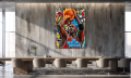 Obraz Pop Art: Michael Jordan „The GOAT” – Legendarny Styl Chicago Bulls