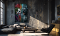 Obraz Batman i Joker Pop Art – Street Art Graffiti – Nowoczesne Płótno