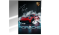 Obraz PORSCHE 911 GT3 RS Czerwone Just Do It Motywacyjny – Nowoczesna Sztuka Loft Street Art – Edycja Premium