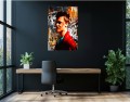 OBRAZ Na Płótnie Podziemny Krąg – Brad Pitt Street Art