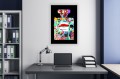 Obraz Pop Art Chanel No 5 – Fashion Street Art Glamour Graffiti
