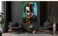 OBRAZ Mroczny Rycerz & Joker – Dualizm Sukcesu Nowoczesna Sztuka Loft Street Art