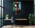 OBRAZ Mroczny Rycerz & Joker – Dualizm Sukcesu Nowoczesna Sztuka Loft Street Art