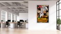 Obraz Królik Bugs – No Money No Funny Luxury Golden Splash Premium