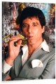 Obraz SCARFACE Tony Montana Człowiek Z Blizną – Nowoczesna Sztuka Pop Art