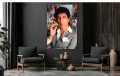 Obraz SCARFACE Tony Montana Człowiek Z Blizną – Nowoczesna Sztuka Pop Art