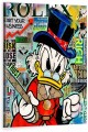 OBRAZ Scrooge McDuck Millionaire – Luxury Business Collage Premium