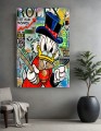 OBRAZ Scrooge McDuck Millionaire – Luxury Business Collage Premium