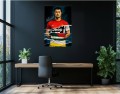  Obraz CRISTIANO RONALDO Legenda Futbolu CR7 Football Legend Collage Premium