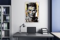  Obraz Cristiano Ronaldo Gold Splashes – Luxury Football Icon Premium