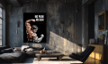 Obraz ARNOLD SCHWARZENEGGER No Pain No Gain Motywacyjny – Nowoczesna Sztuka Loft Fitness do Domowej Siłowni i Biura – Edycja Premium