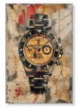 Obraz ROLEX ZEGAREK Street Art Loft – Nowoczesna Ekskluzywna Sztuka Pop Art do Biura i Salonu – Edycja Premium