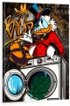 Obraz SKNERUS MCKWACZ Boss Laundry Pralka Pieniędzy – Nowoczesny Luksusowy Pop Art Street Art Money do Biura