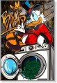Obraz SKNERUS MCKWACZ Boss Laundry Pralka Pieniędzy – Nowoczesny Luksusowy Pop Art Street Art Money do Biura
