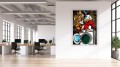 Obraz SKNERUS MCKWACZ Boss Laundry Pralka Pieniędzy – Nowoczesny Luksusowy Pop Art Street Art Money do Biura